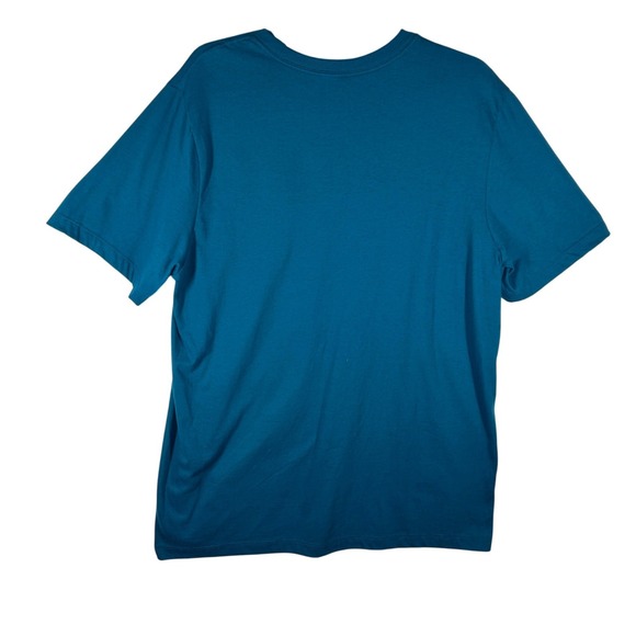 Nike Teal Graphic T Shirt Men's Size Large The Nike Tee Short Sleeve - Picture 2 of 8